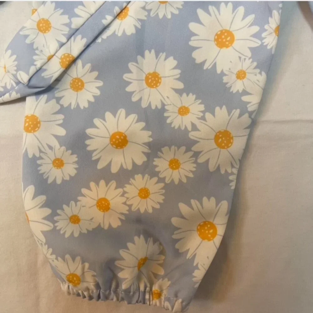 Baby Girl 3-piece Outfit Set - Daisy Print - Picture 5 of 5
